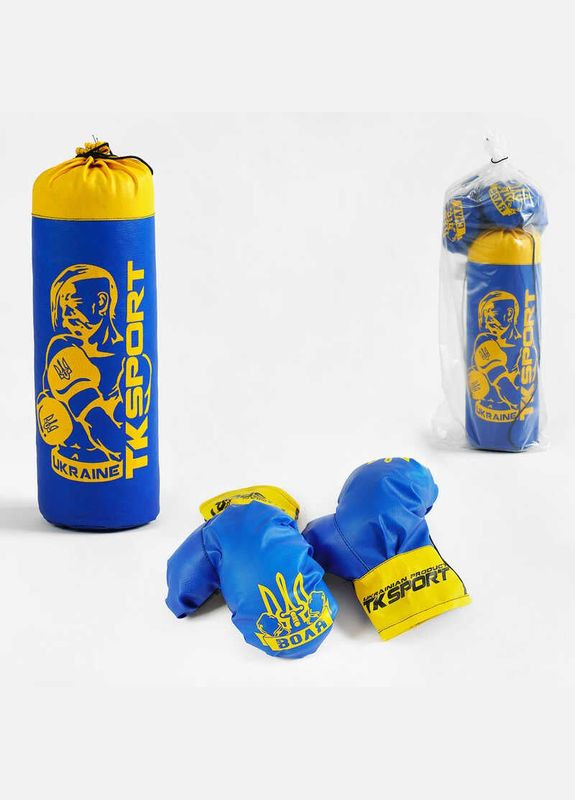 Боксерський набір малий У76779 Україна, висота 42 см (4820005214396) TK Sport (311948622)