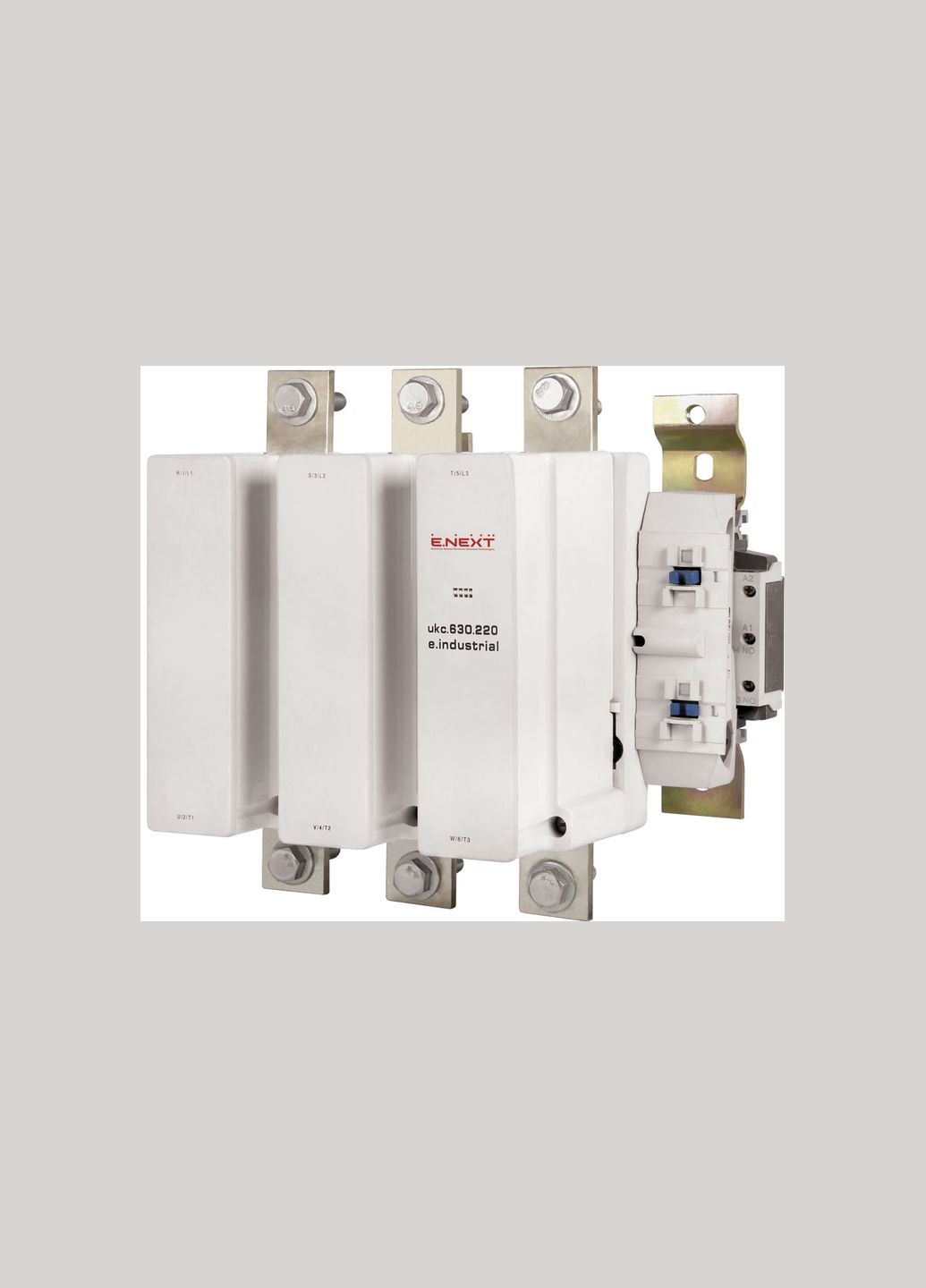 Контактор (пускатель) 630А 220В 1НО [i.0090015] e.industrial.ukc.630.220 E.NEXT (344535810)