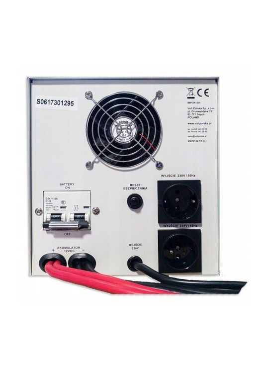 Гибридный ИБП/инвертор SINUS PRO 2200 E 12/230V 1600/2200W (3SP092212E) Volt Polska (316152652)