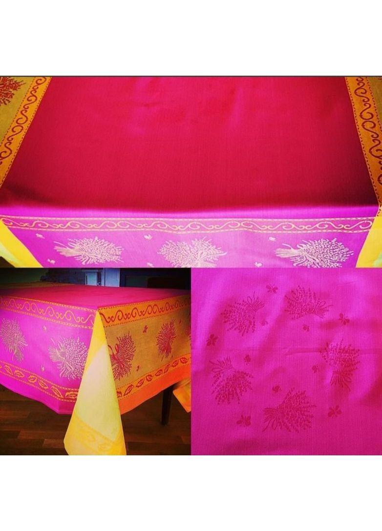 ССкатерть французский букет лаванд, прованс 100% хлопок Zara (362046483)