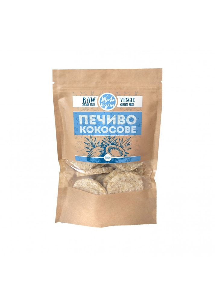 Печиво «Кокосове» 100 г Жива кухня (315351337)
