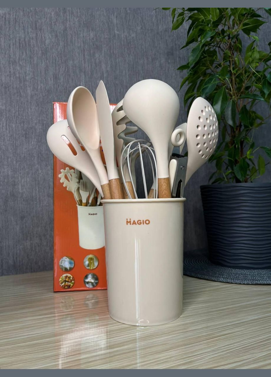 Набір кухонного приладдя 12 предметів (MG-1142) Magio (365877301)