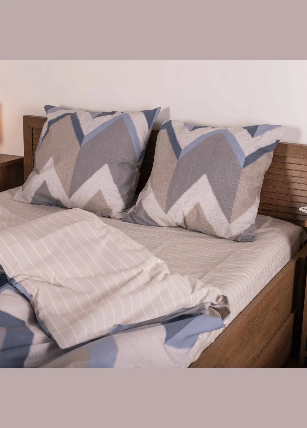 Комплект постельного белья Isleep евро ранфорс Viluta 23226_ev_isleep (319340032)