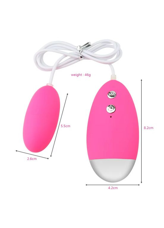 Віброяйце з пультом управління фіолетового кольору, 12 режимів, 10156 No Brand (315439940)