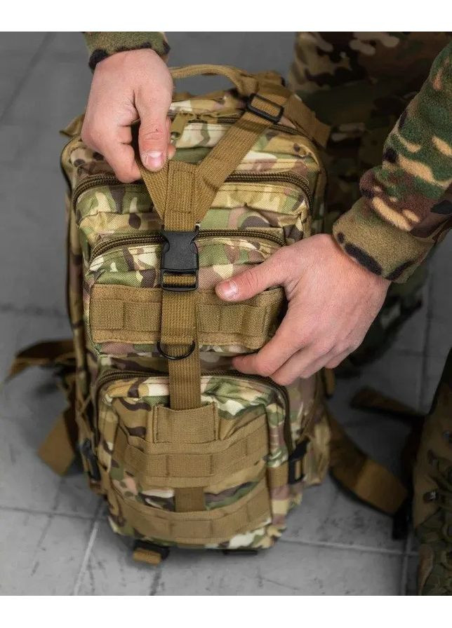 Рюкзак тактичний військовий Мультикам 45л, армійський рюкзак для полювання та риболовлі No Brand (361669553)