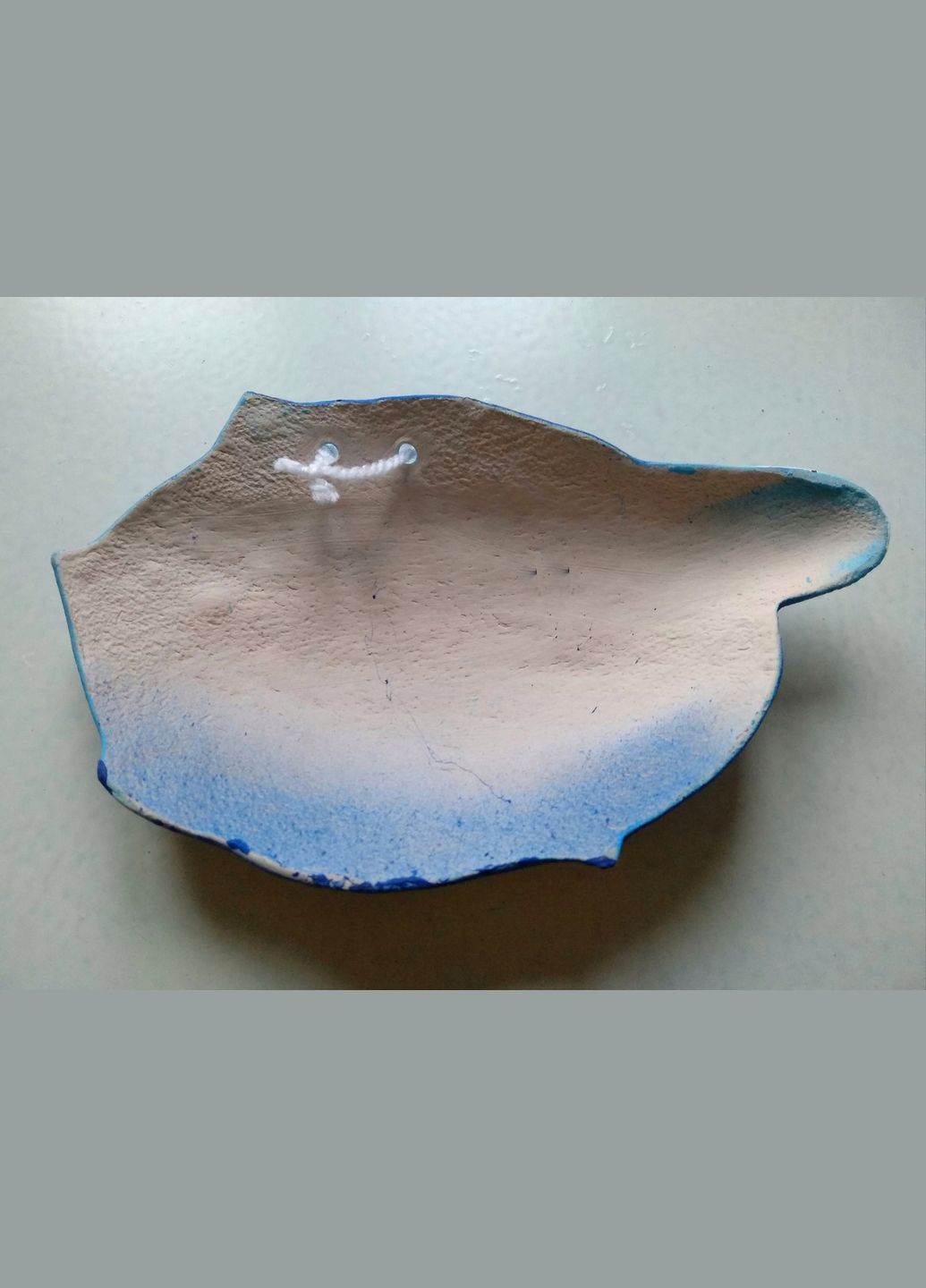 Керамическое настенное панно "Зимний Кот" Коти&Ангели (315049152)