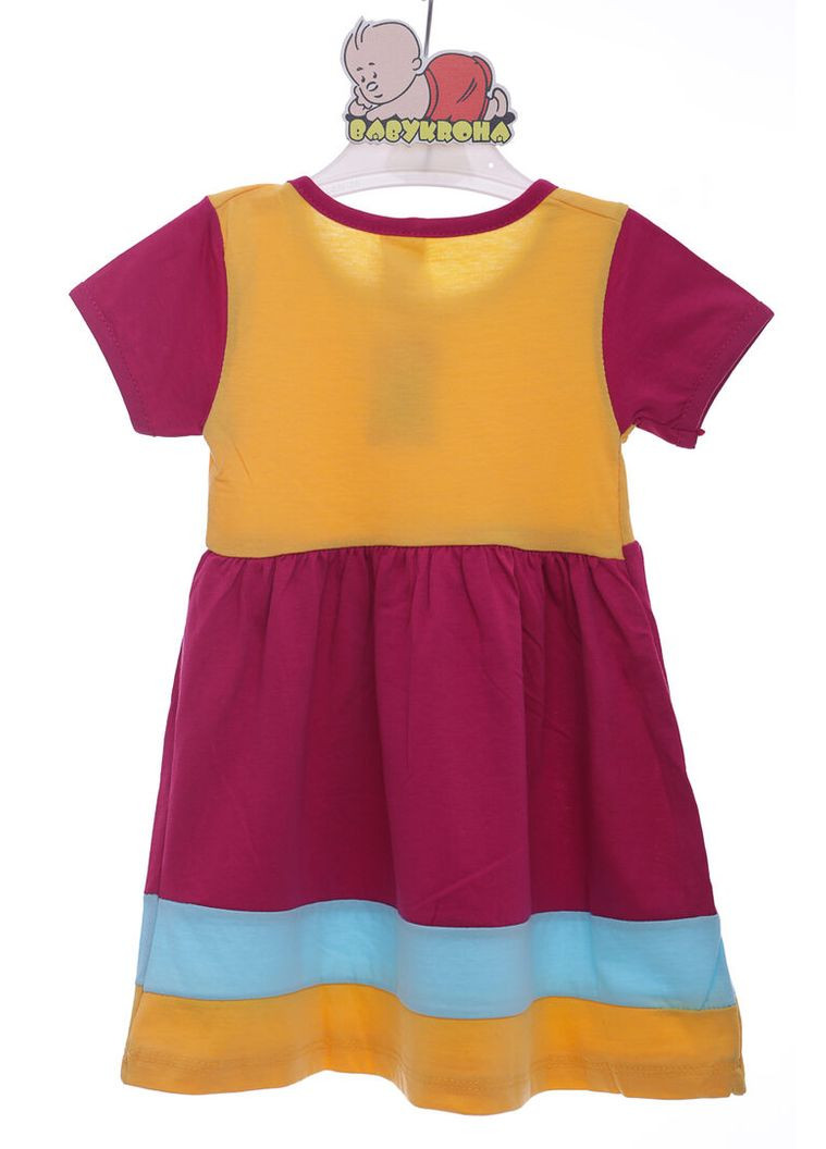 Розовое платье летнее трикотажное summer розовый 98 см (38422) BABYKROHA (323469314)