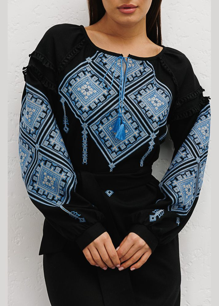 Женское платье-вышиванка с ромбами крестиком Arjen (289385728)