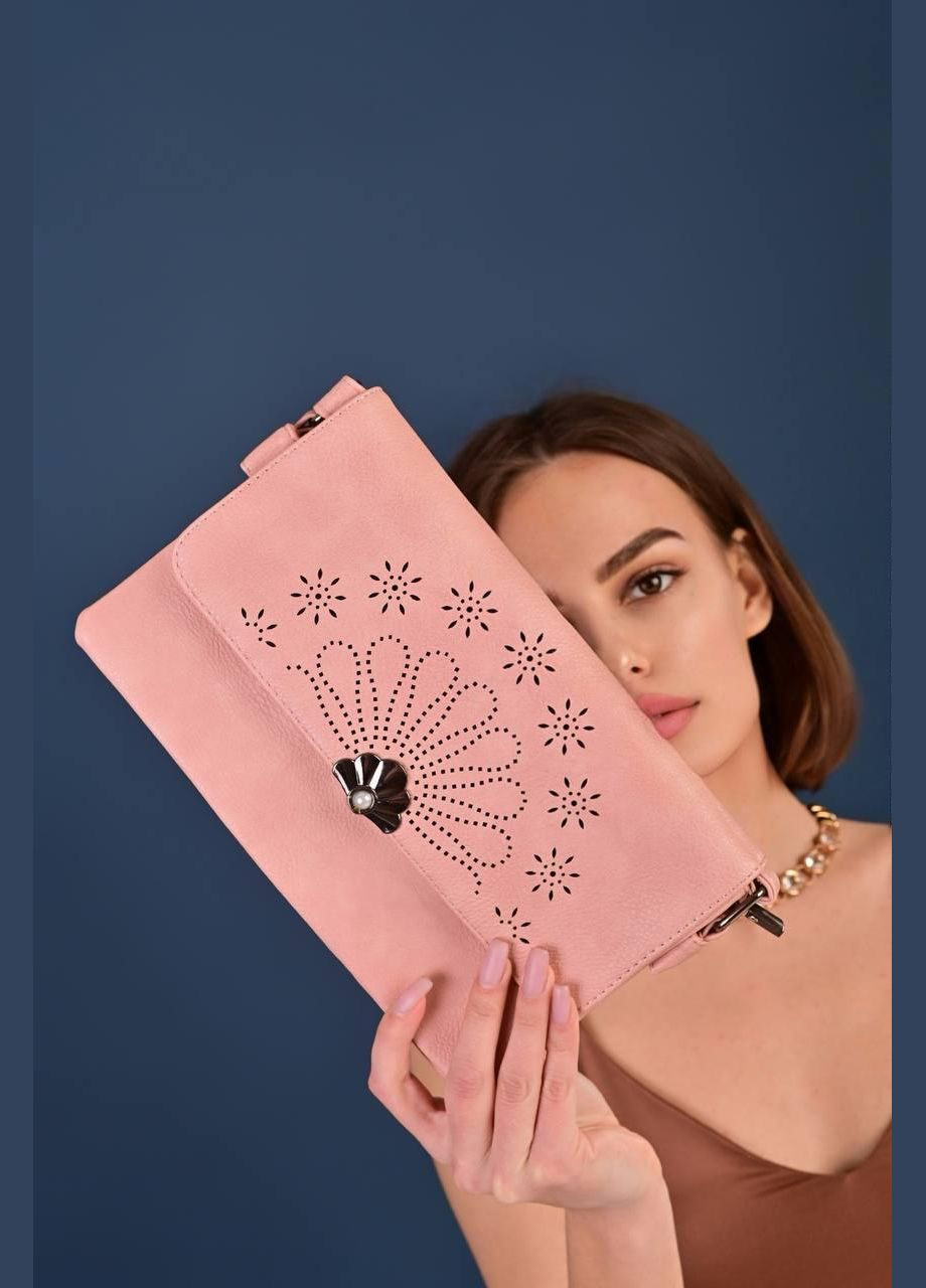 жіноча рожевого кольору No Brand Сумка клатч (332791390)
