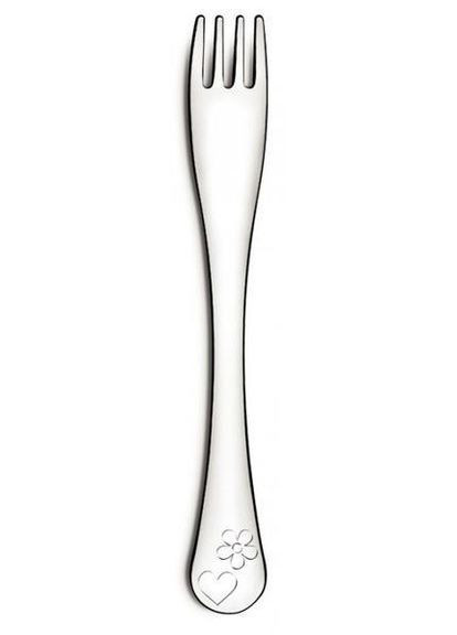 Набір столових приладів (3 пр) (66973/005 BABY Le Petit pink рожевий) Tramontina (319816040)