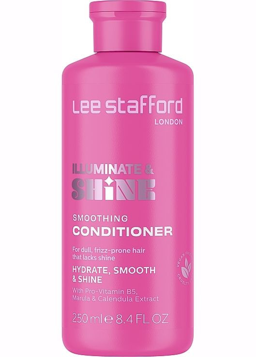Розгладжуючий кондиціонер для волосся Illuminate & Shine Smoothing Conditioner 250ml (1347054-10431830) Lee Stafford (368633376)