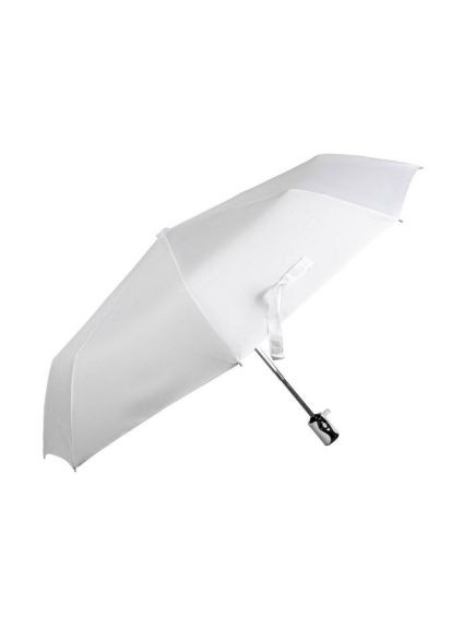 Белый зонт rich автоматический (4551006) Bergamo (368762608)