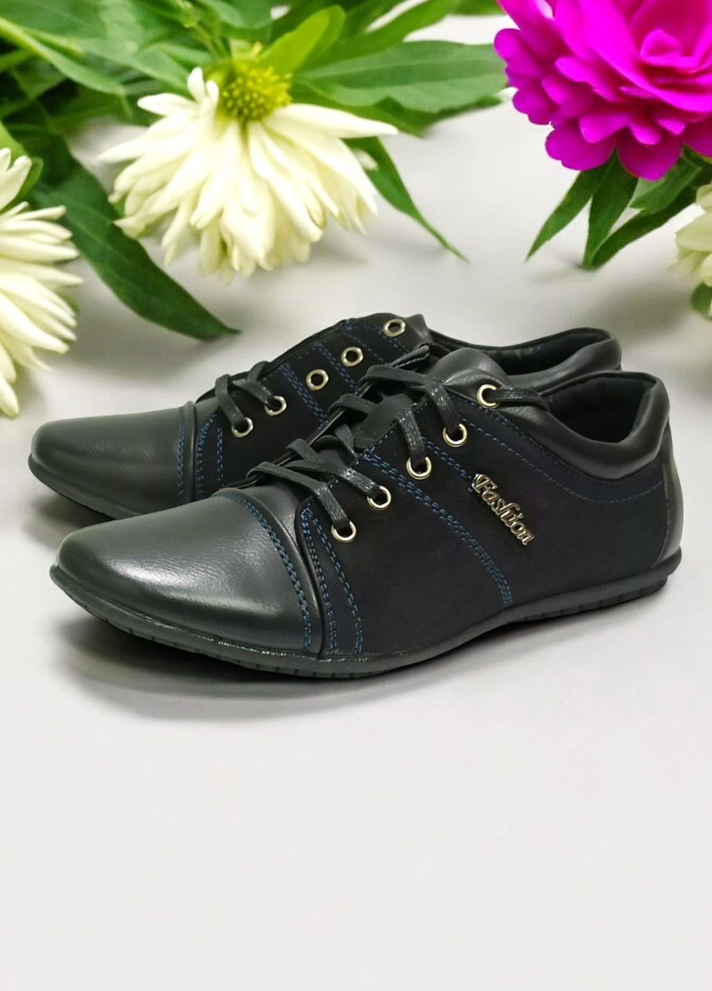 Туфлі для хлопчика до школи класичні строгі 6532 чорні Paliament (299339600)