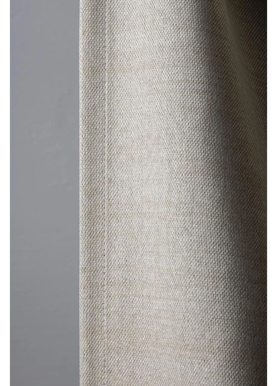 Димаут шторы (рогожка) 2шт 4м х от 2,5м до 3м HYGG (370367466)