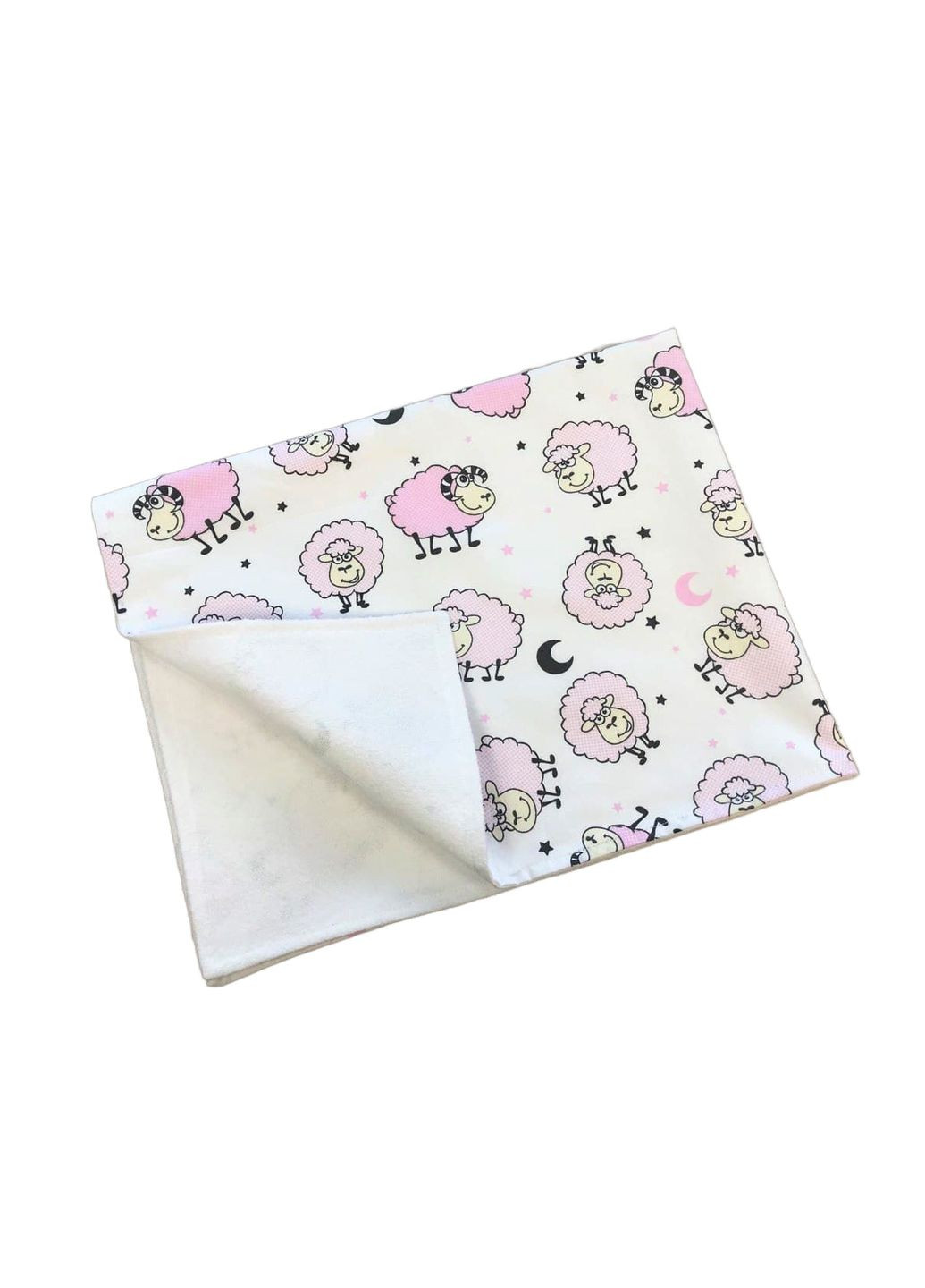 Пелюшка непромокаюча "Овечки рожеві" Moontime (366891634)