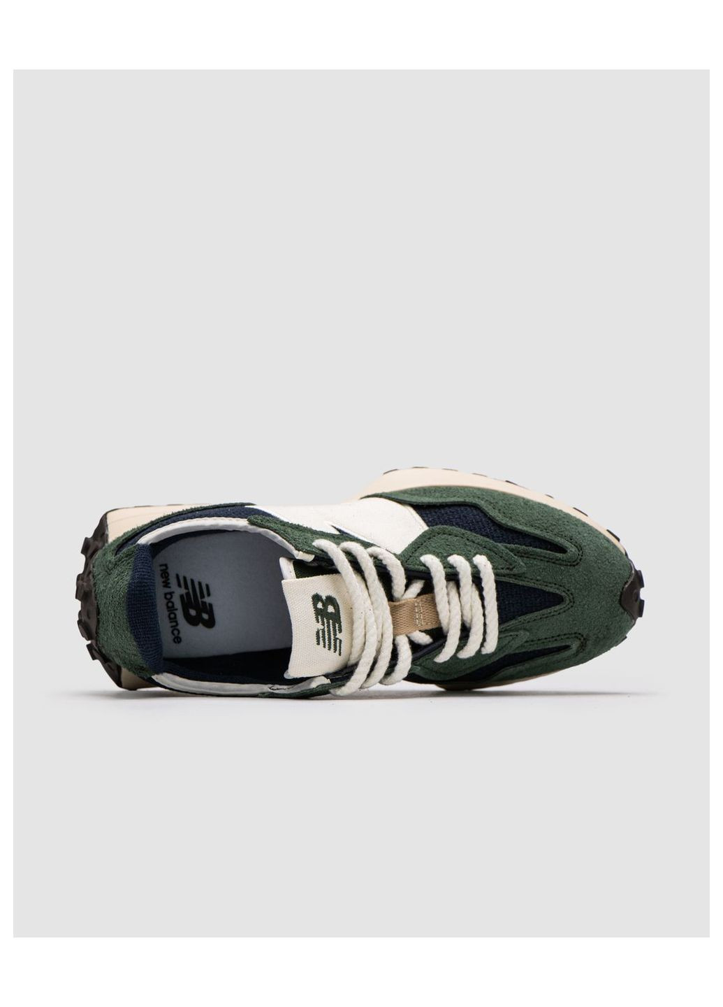 Зеленые всесезонные кроссовки No Brand