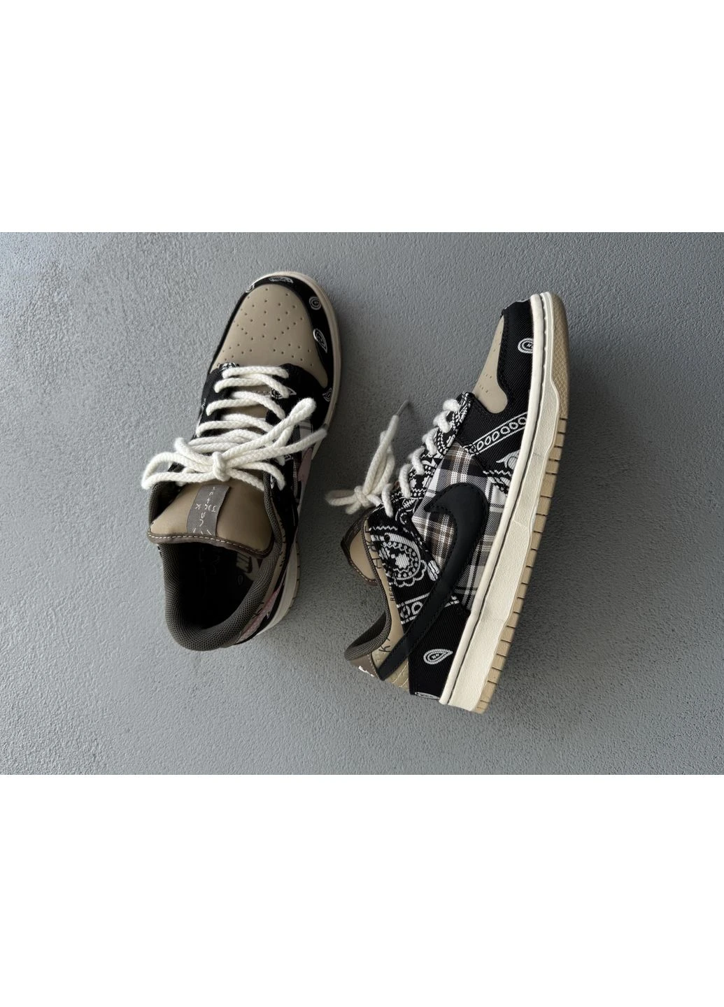 КРОСІВКИ ЖІНОЧІ NIKE SB DUNK LOW X TRAVIS SCOTT НАЙК СБ ДАНК No Brand комбіновані демісезони (391949393)