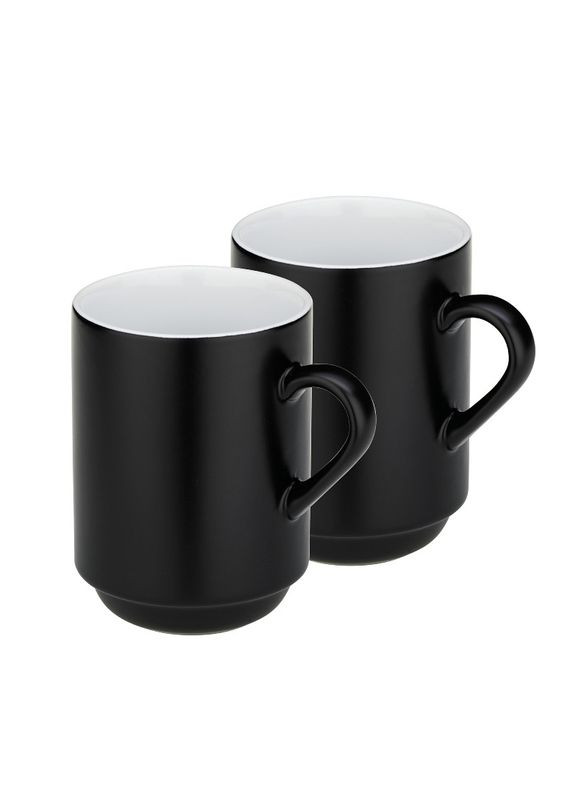 Набор чашек Mattia 12756 300 мл 2 шт черный Kela (348168724)