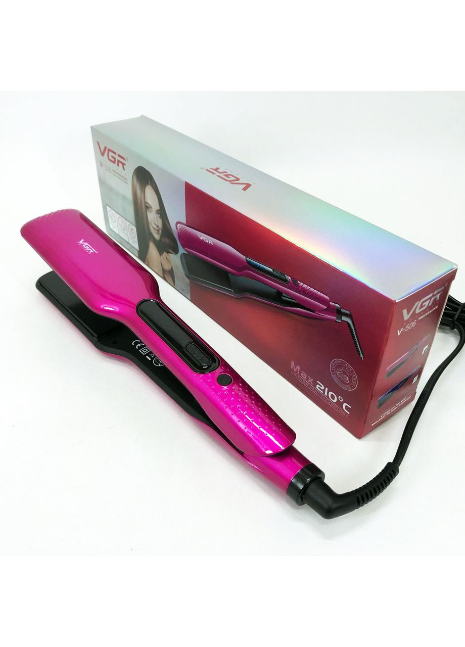 Ергономічна випрямляч випрямляч V-506, Укладка волосся випрямляч, YB-239 Праска випрямляч VGR (351486398)