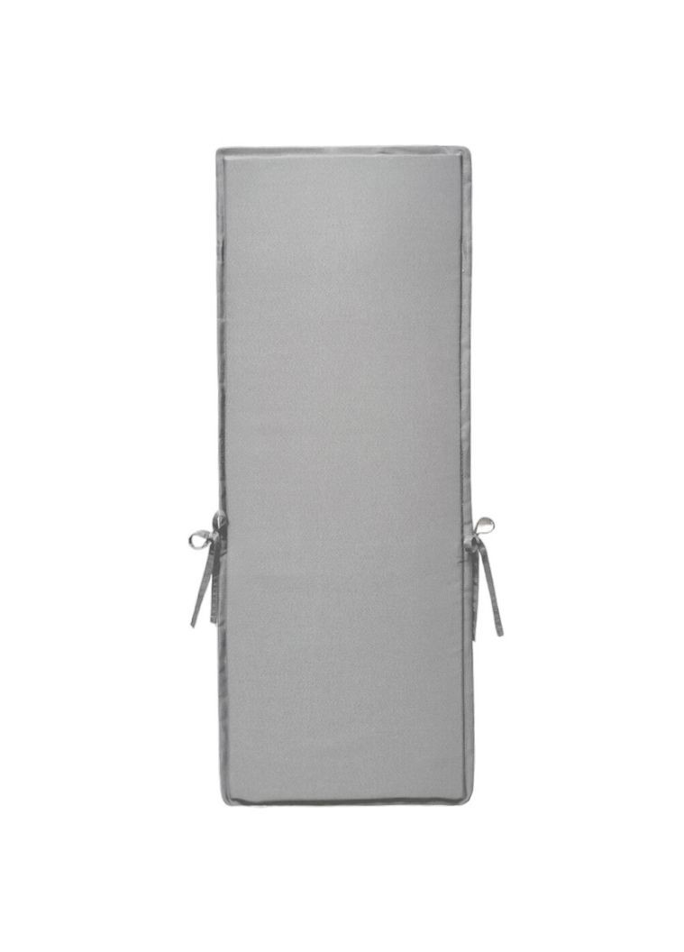 Матрас садовый для лежака 120х50х3 см светло-серый No Brand (331770673)