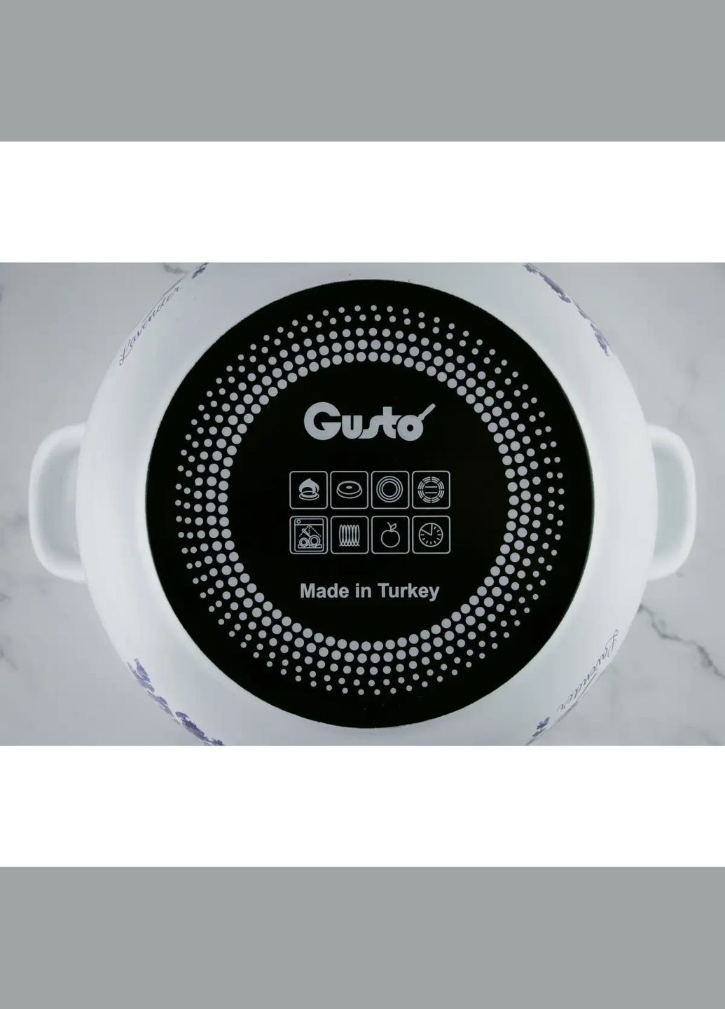 Каструля GT-T-118I Лаванда 3,1Л Gusto (330830177)