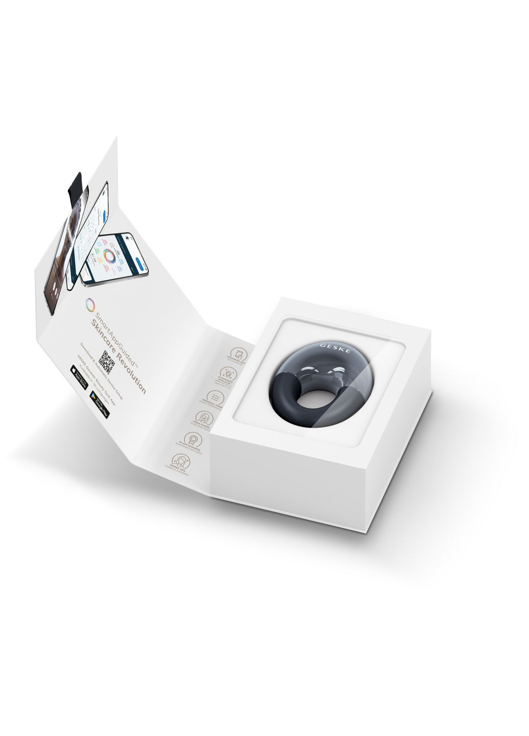 Масажер для очей Cool&Warm Eye Massager 7в1 black GESKE (341525896)