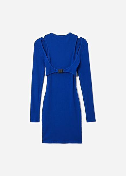 Синее платье Tally Weijl однотонное