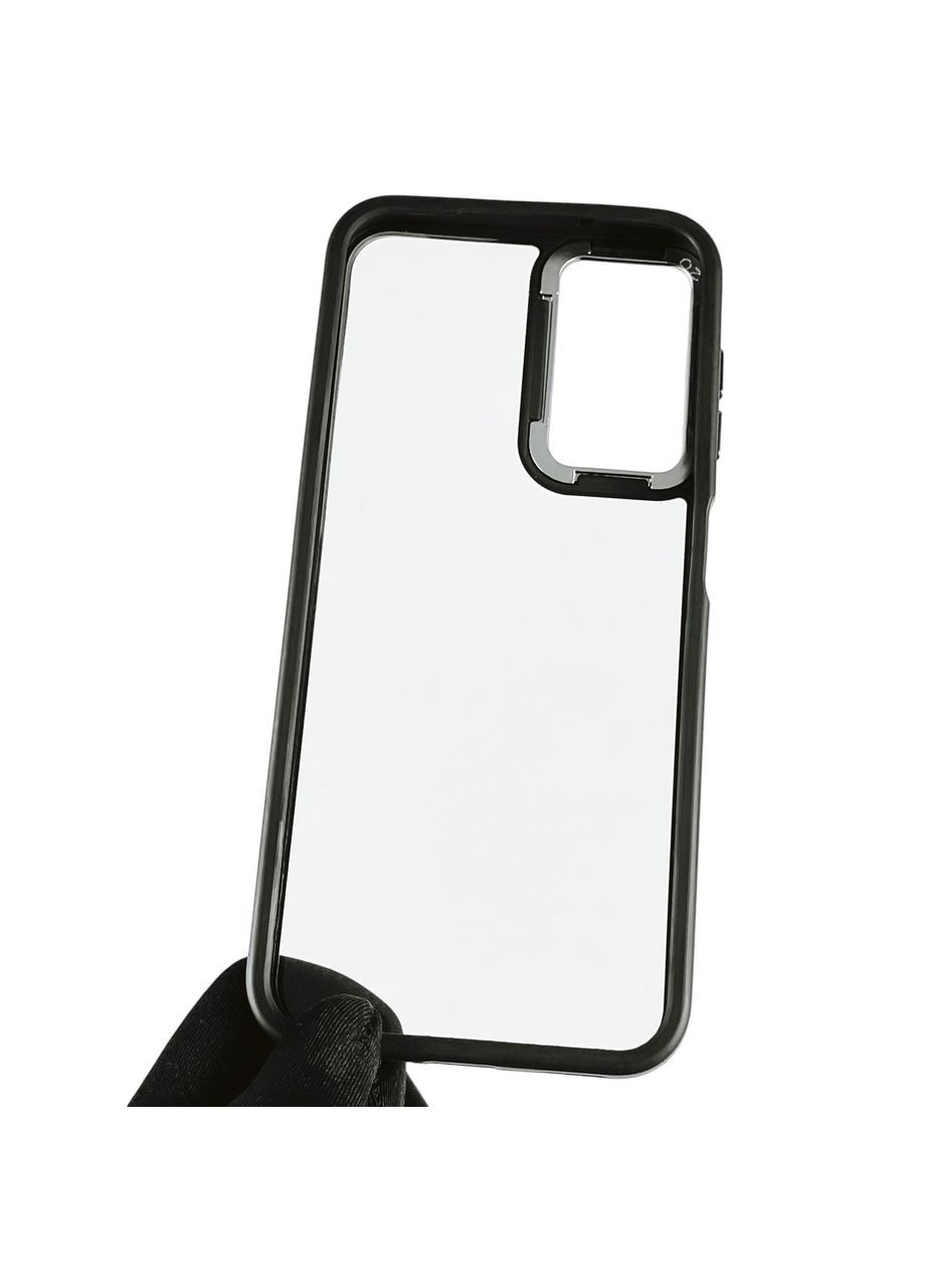 Чохол для Galaxy A14 5G SM-A146 з кольоровими високими бортами на самсунг а14 5 г чорний Samsung (366021950)