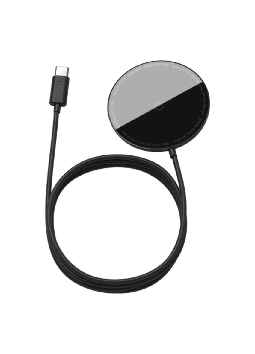 Бездротова зарядка для iPhone 12 13 Simple Mini Magnetic Wireless Charger For IP12 Baseus (279554144)
