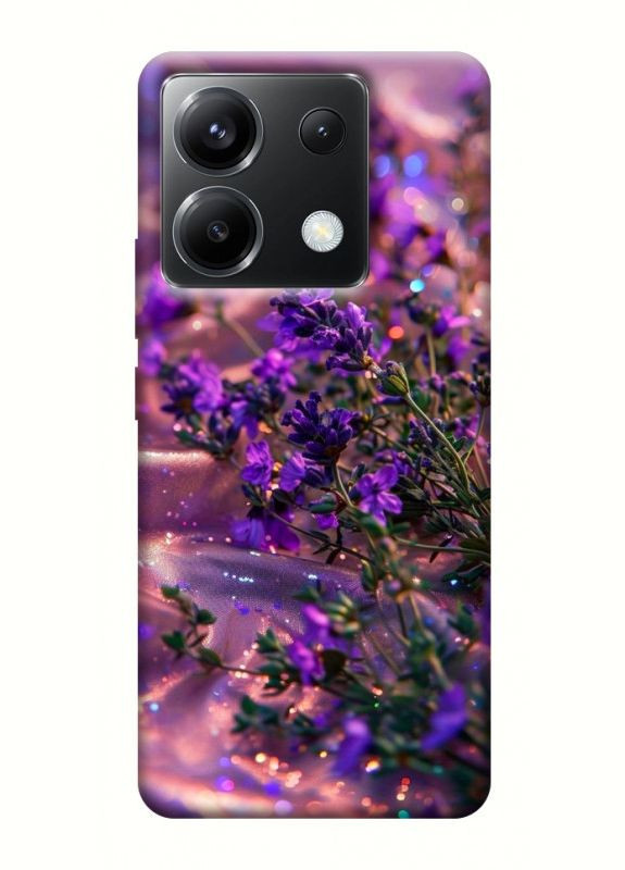 Чохол з принтом для Xiaomi Poco X6 / для Ксяомі, сяомі, ксіомі редмі поко Х6 Magic lavander No Brand (338598910)