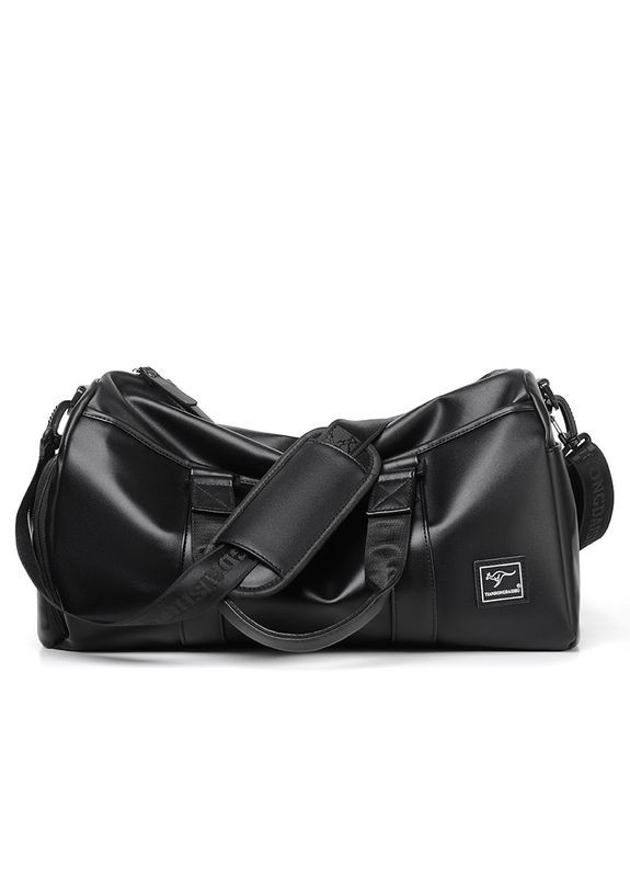 Спортивная сумка сумка із еко шкіри чорна Jingpin (270016455)