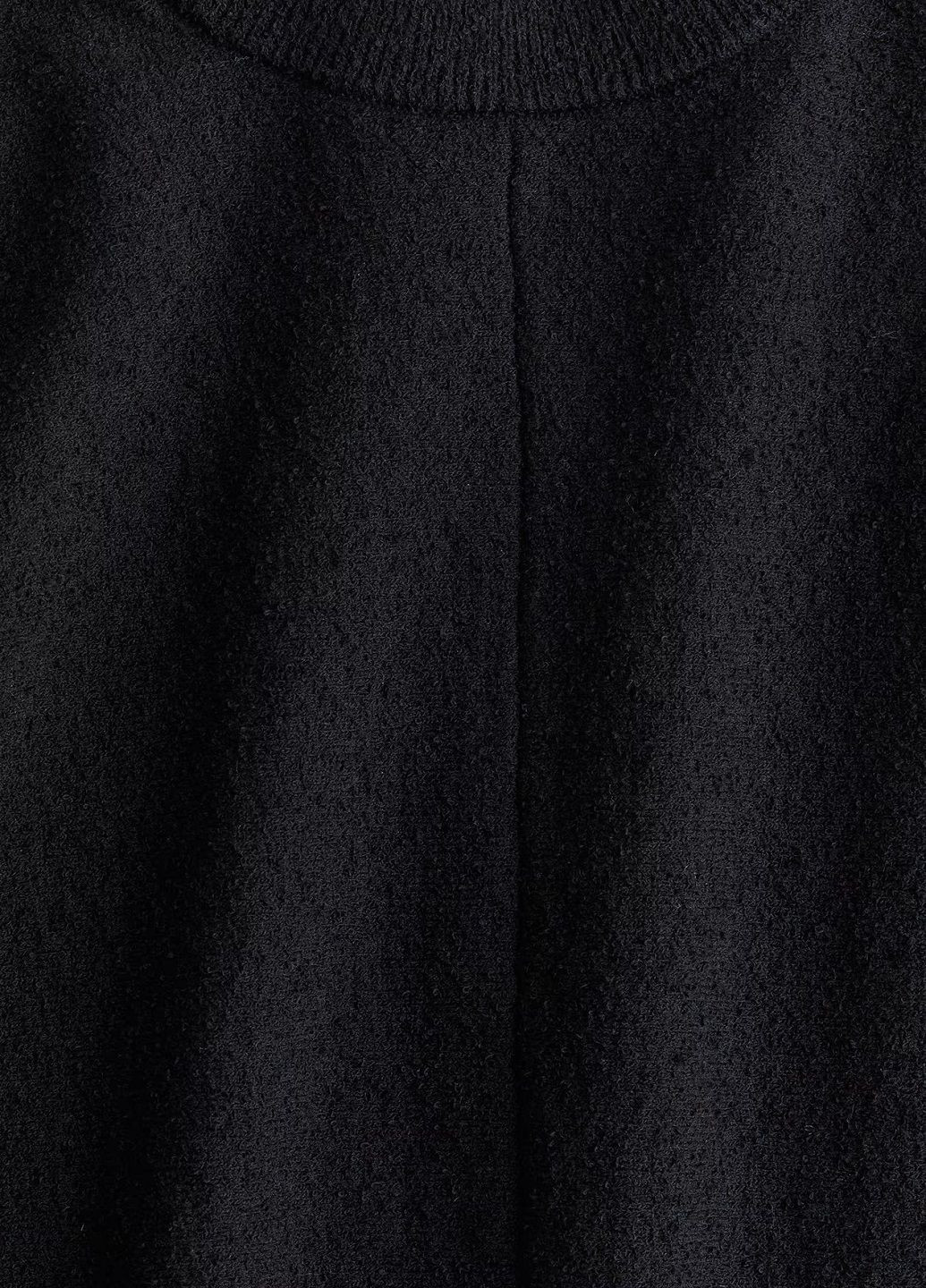 Черный демисезонный свитер H&M