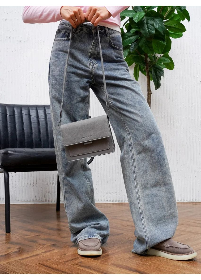 Женская сумка кросс-боди 2213 замшевая велюр наппа No Brand (366871886)