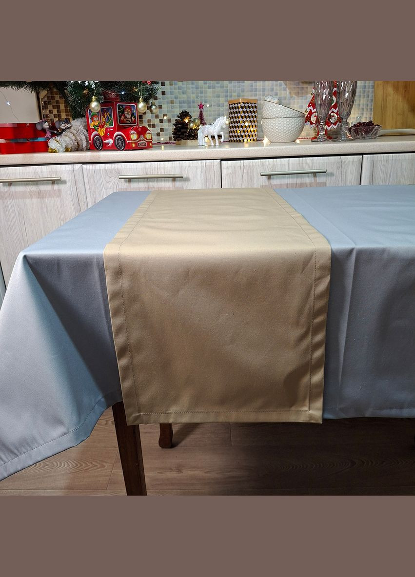 Ранер Loisa водостійкий 30х100 см бежевий (2800004658430) SoundSleep (314459653)