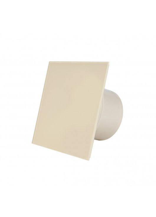 Вытяжной вентилятор стекло бежевый ММР100 169 м3/ч с обратным клапаном MMotors JSC (300801251)