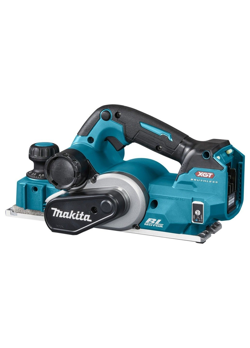 Рубанок аккумуляторный KP001GZ (82 мм, 15000 мин-1, BL, XGT, AWS, Makpac) Makita (296987374)