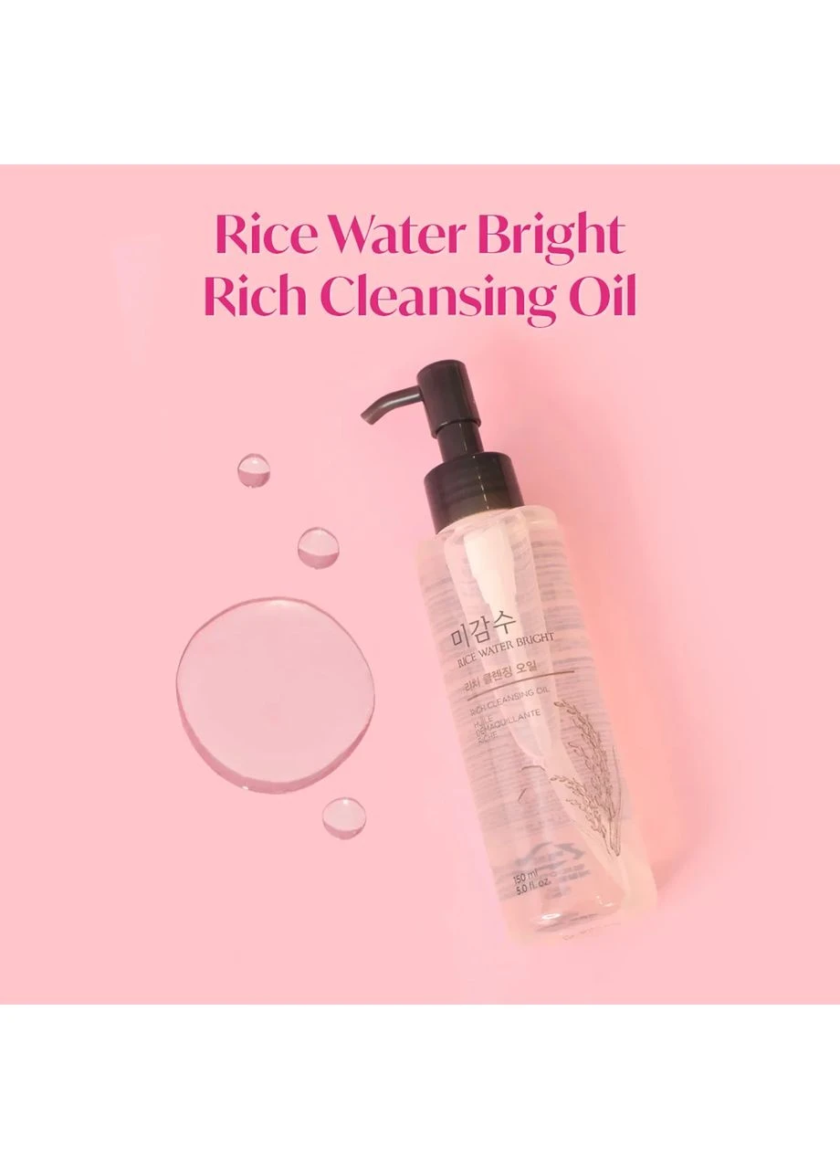 The Face Shop Rice Water Bright Cleansing Light Oil Гідрофільна олія для обличчя з екстрактом рису feelbeauty 150 мл COXIR (375206111)