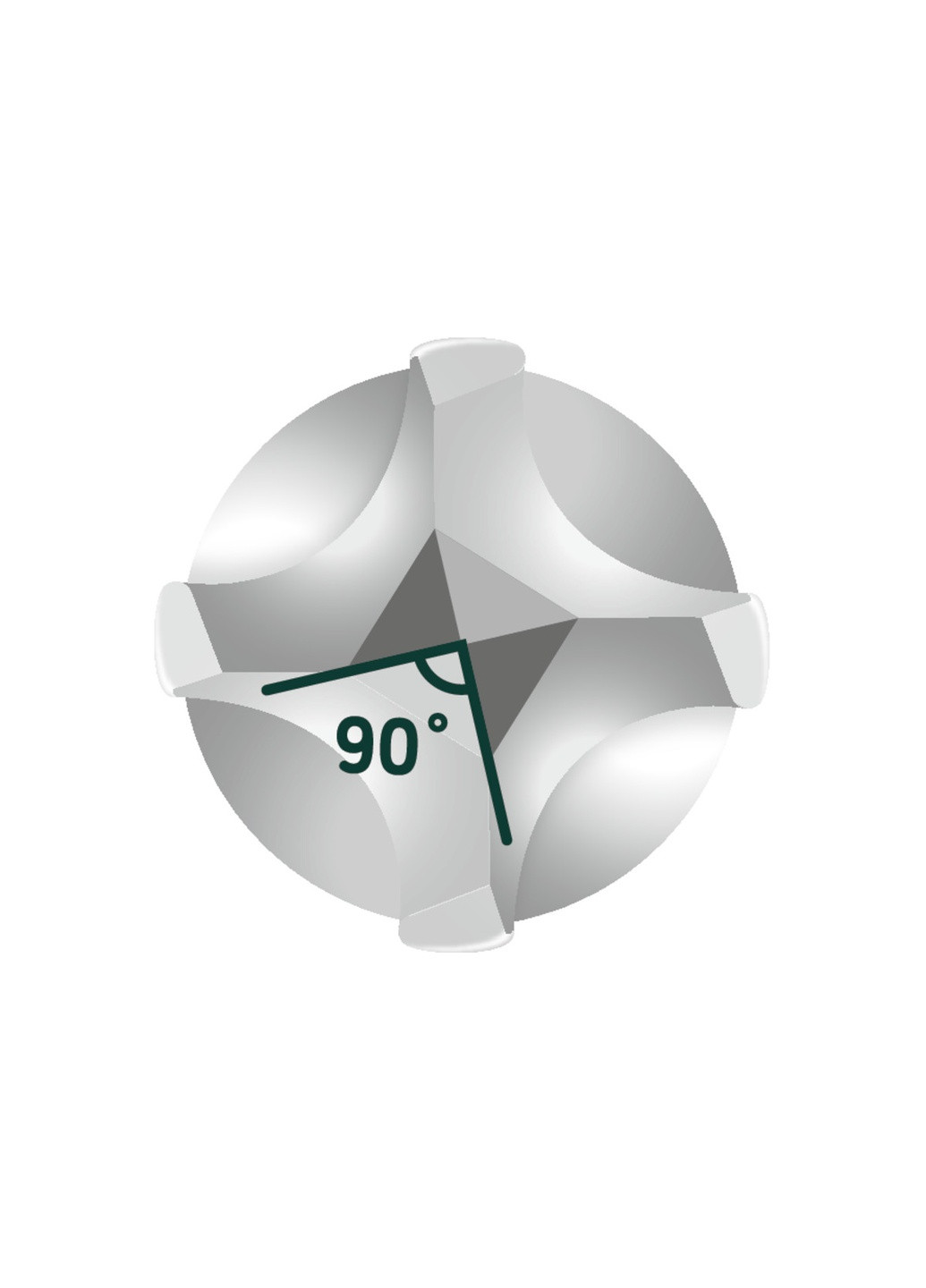 Бур SDS-Max Pro 4 Premium, 20x520 мм 623233000 (8298) Metabo (295041298)