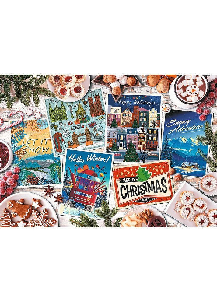 Пазлы Зимние воспоминания, 1000 элементов () Trefl 10730 (371597776)