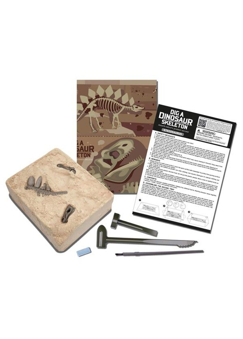 Набор для раскопок Скелет стегозавра (00-03229) 4M (331296030)