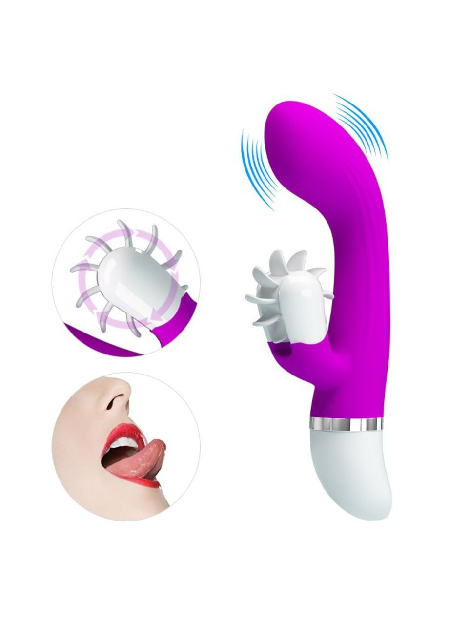 Вибратор кролик Pretty Love Sheila для стимуляции клитора и влагалища с 12 режимами вибрации LyBaile (363041373)