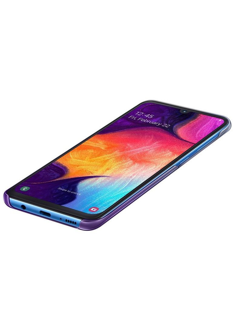 Чохол-накладка Gradation Cover для Galaxy A50 SM-A505 Violet (EF-AA505CVEGRU) Samsung (341488239)