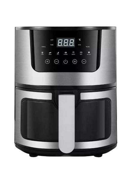 Аэрофритюрница сенсорная 4200Вт с регулировкой температуры без масла 8л черный (2104618535) Rainberg RB-2268 (331012966)