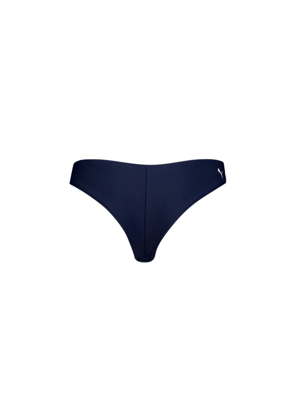 Синие плавки women's brazilian swim bottoms однотонные Puma