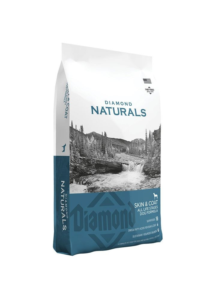 Сухий корм All Life Stages Dog Skin&Coat 15кг для собак усіх порід на всіх стадіях життя, з лососем Diamond Naturals (364488870)