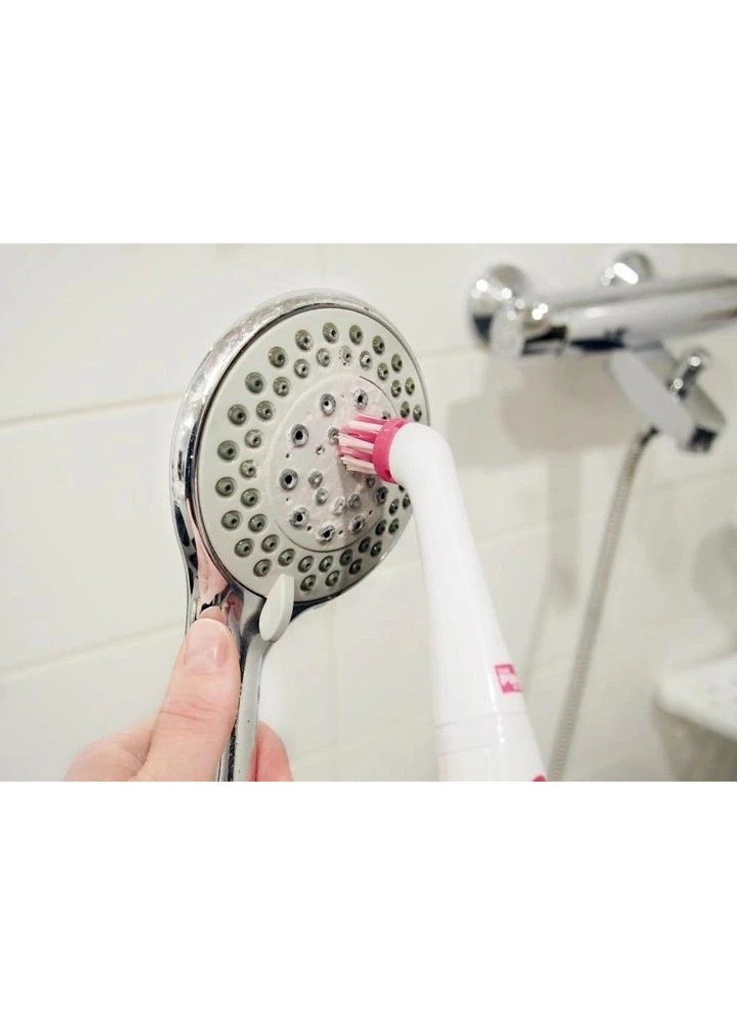 Набор для уборки The Miracle Scrubber Kit электрическая щетка + 4 насадки The Pink Stuff (331787279)