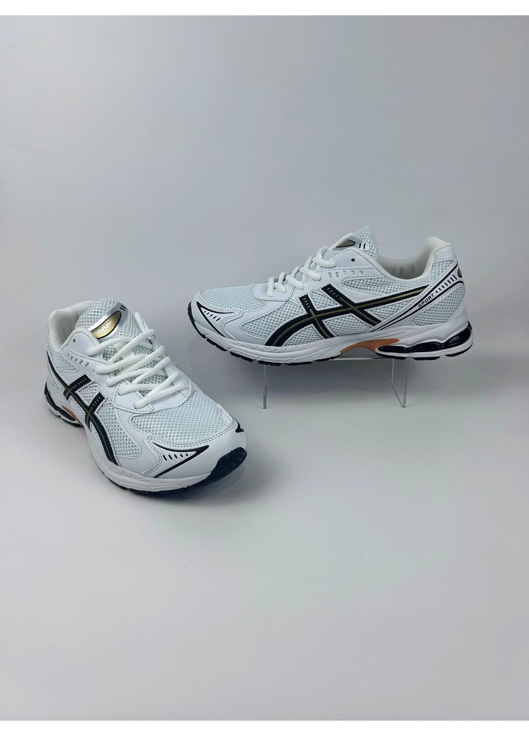 Білі Літні кросівки з текстилю для чоловіків Bonote