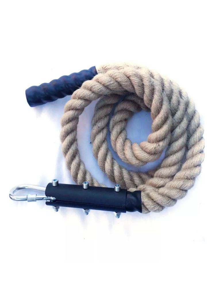 Канат для лазания джутовый 3 метра с креплением Bavar Sport (362445024)