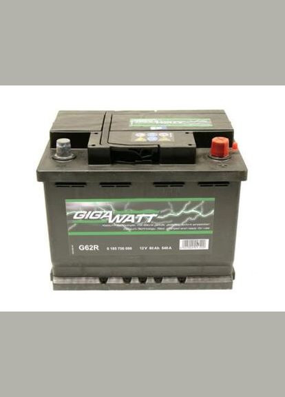 Аккумуляторная батарея 60А Gigawatt (360798006)