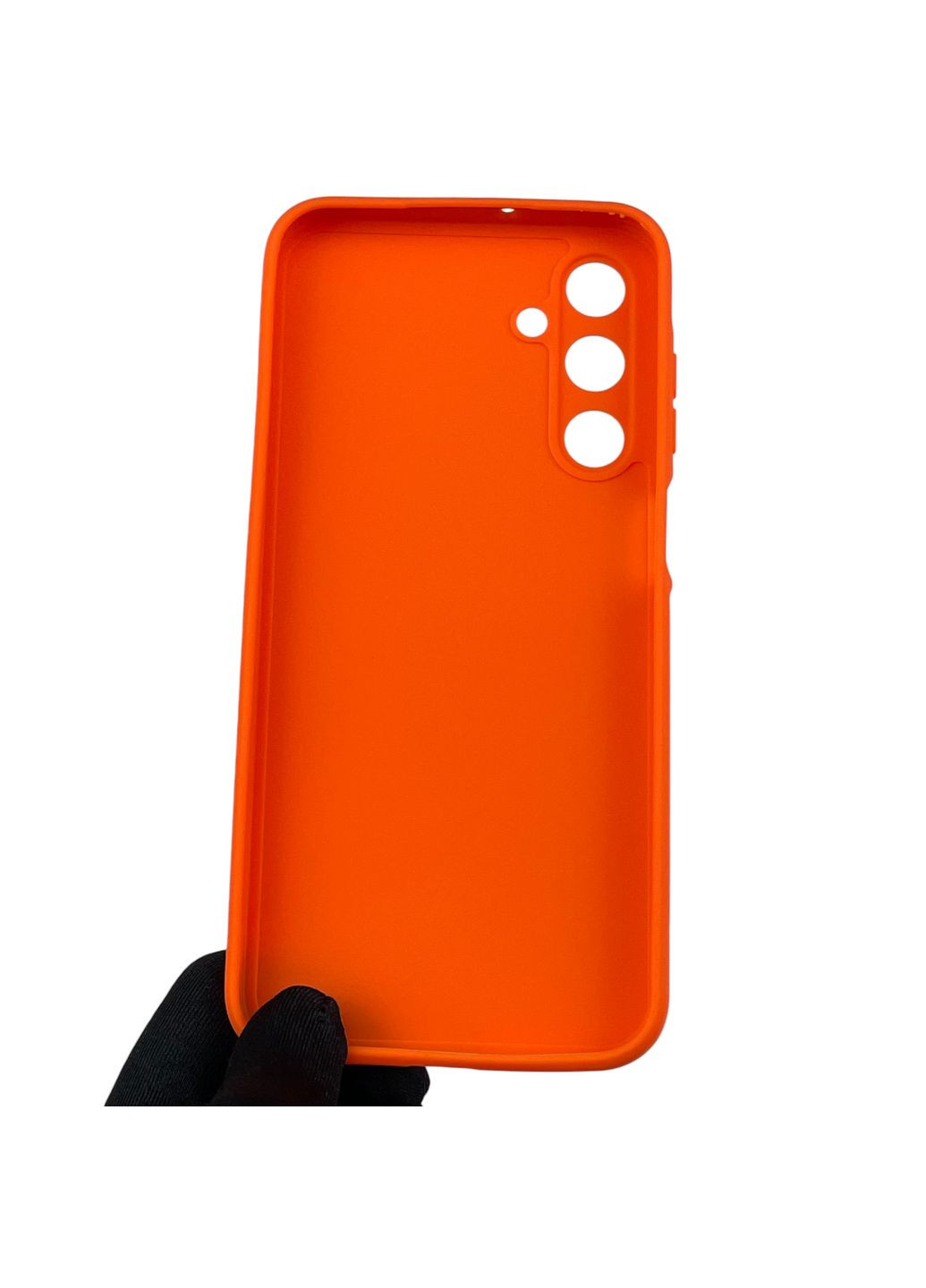 Чохол для Galaxy A25 5G (SM-A256B) з квадратними гранями із захистом камери на самсунг а25 помаранчевий Samsung (366022171)